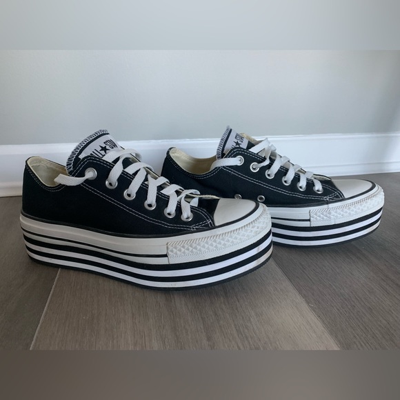 Converse Shoes - Converse Chuck Taylor Womens striped platforms